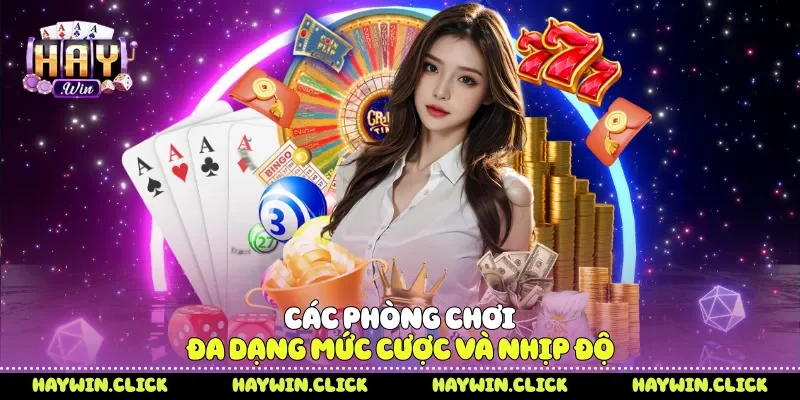 Tài Xỉu Online Sân Chơi Giải Trí Hấp Dẫn Trên Nền Tảng Số Các phòng chơi đa dạng mức cược và nhịp độ